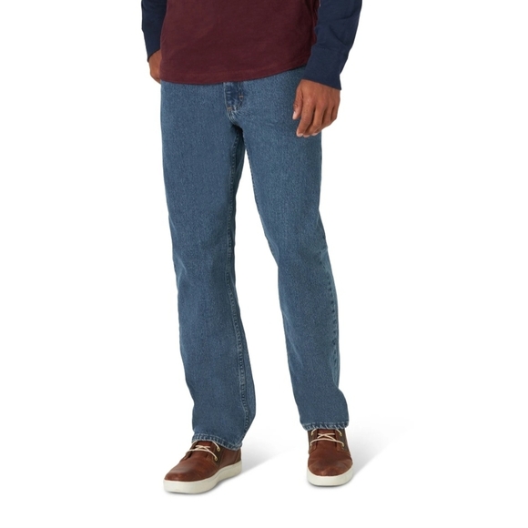 Wrangler Men's Regular Fit Jeans With Flex - Picture 1 of 5
